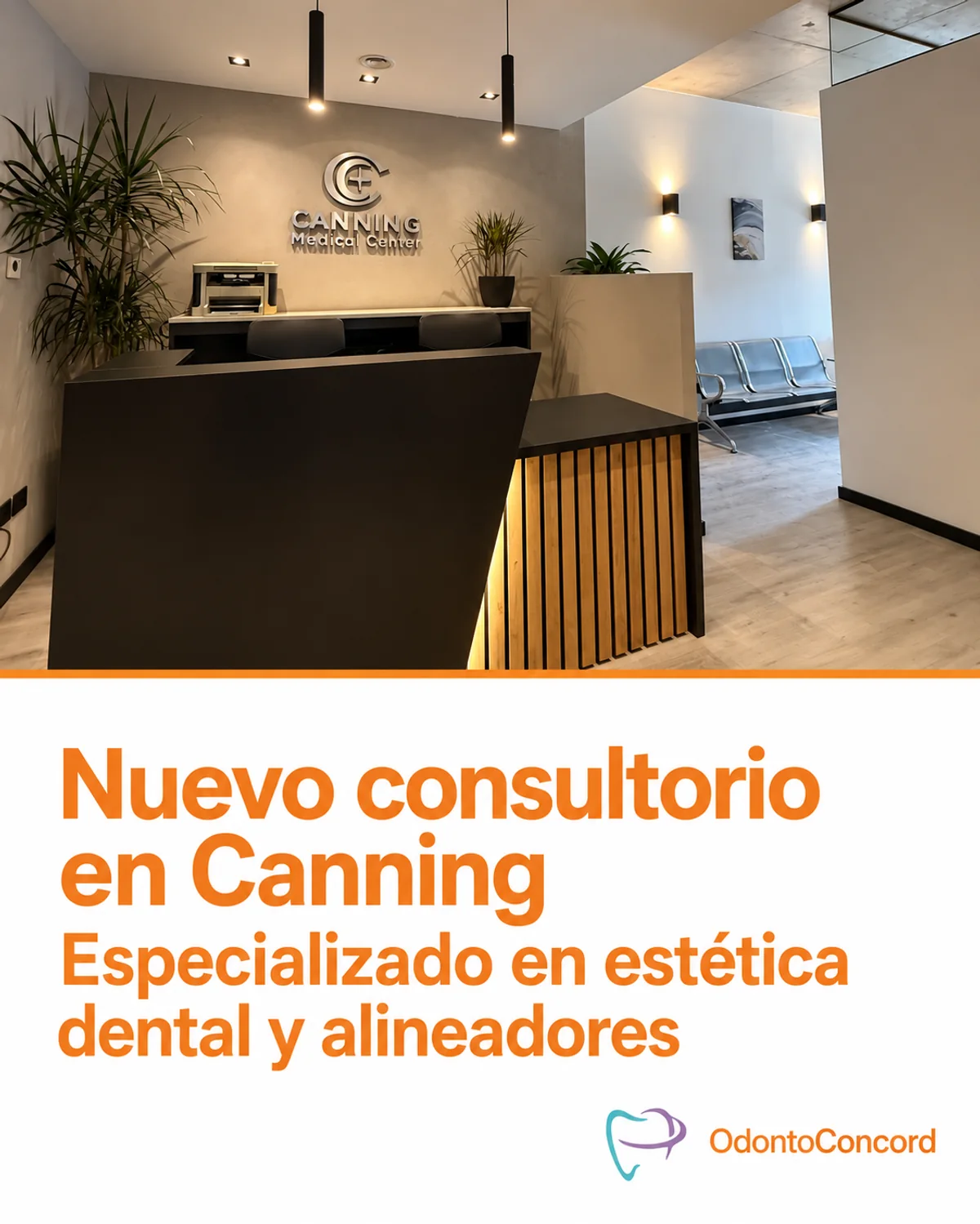 Noticia de Odonto Concord sobre el nuevo consultorio de estética dental y alineadores en Canning